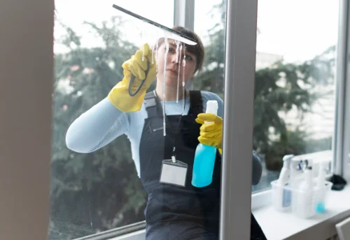 Nettoyage de vitres intérieures et extérieures à Parçay-Meslay